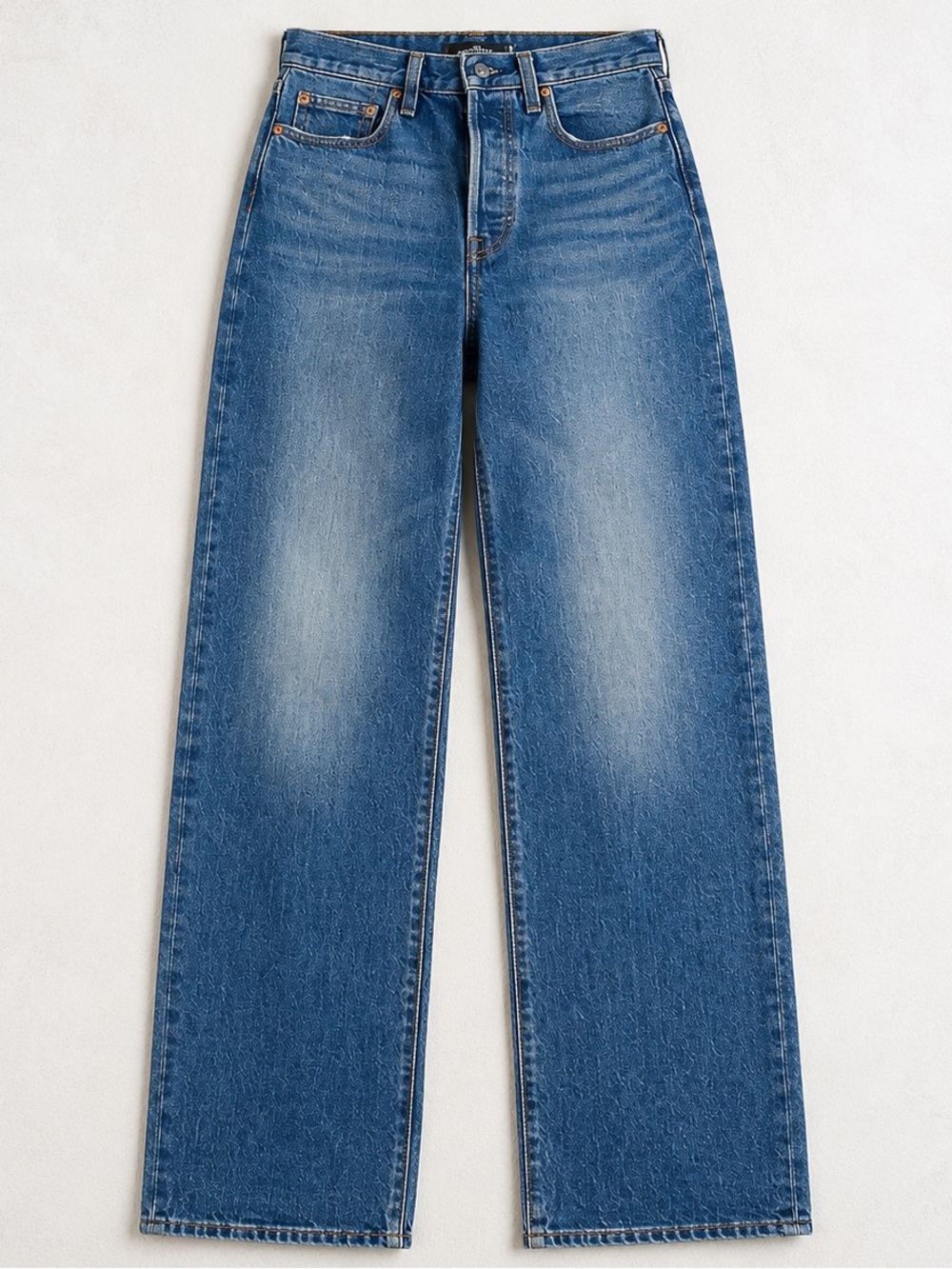 Levi's premium ribcage Straight Jeans